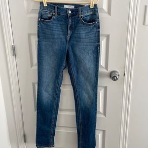 Straight leg jeans